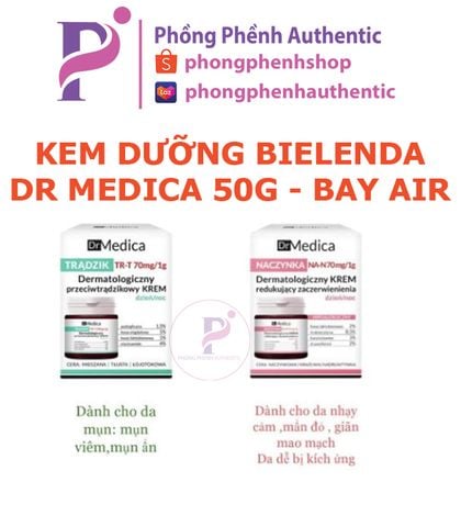 KEM DƯỠNG Bieledna Dr. Medica Acne Day/Night Cream 50ml