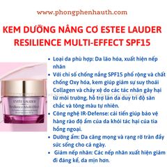 [MẪU MỚI 2022] Kem dưỡng ESTEE LAUDER CÁC LOẠI Size 7ml - 15ml - 30ml