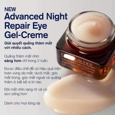 [Bill Mỹ] Kem mắt Estee Lauder Advanced Night Repair Eye Supercharged 15ml - PHỒNG PHỀNH