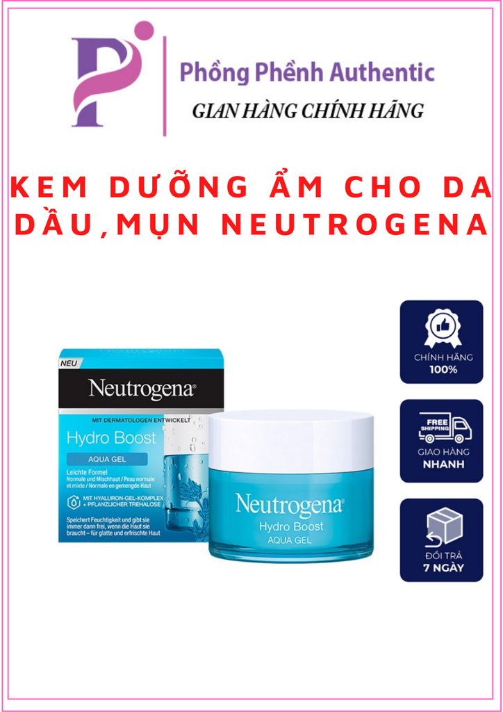 KEM DƯỠNG NEUTROGENA HYDRO BOOST AQUA GEL