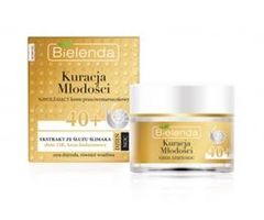 KEM DƯỠNG ẨM CHỐNG NHĂN NGÀY ĐÊM 40+ BIELENDA KURACJA MLODOSCI 50ML
