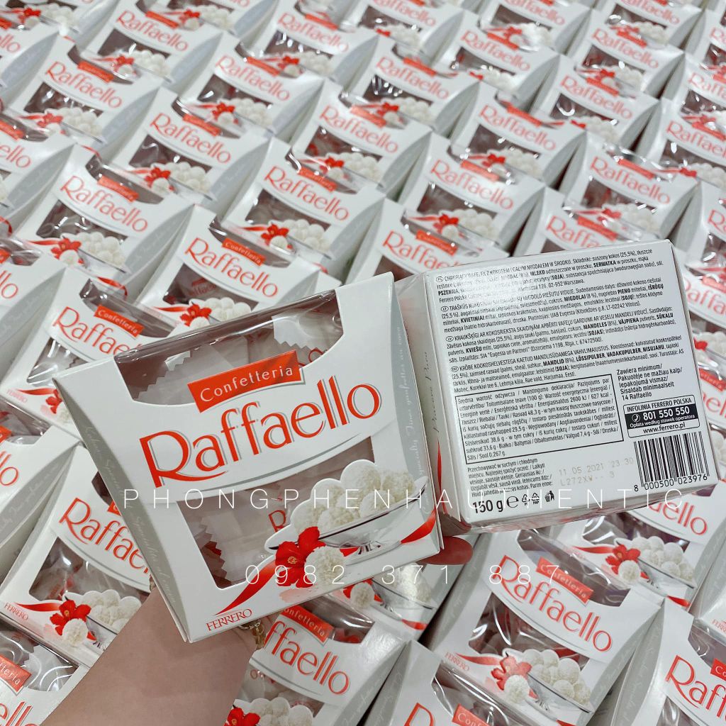 Kẹo socola dừa hạnh nhân Ferrero Rafaello