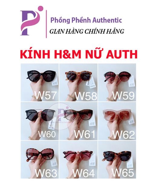 KÍNH NỮ H&M MUA SALE US - UK - PL