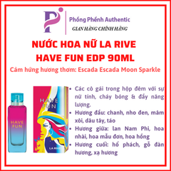 NƯỚC HOA NỮ LA RIVE FULL SIZE 75ML - 90ML