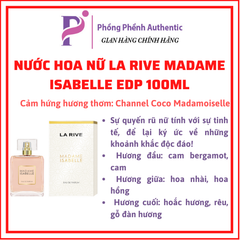 NƯỚC HOA NỮ LA RIVE FULL SIZE 75ML - 90ML