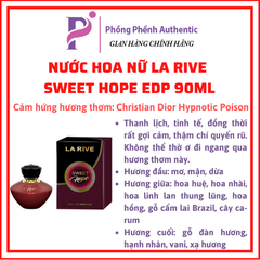 NƯỚC HOA NỮ LA RIVE FULL SIZE 75ML - 90ML