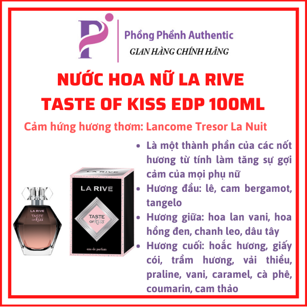 NƯỚC HOA NỮ LA RIVE FULL SIZE 75ML - 90ML