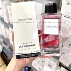 NƯỚC HOA NỮ D&G L'IMPATRICE LIMITED EDITION EDT 100ML TESTER VỎ GIẤY