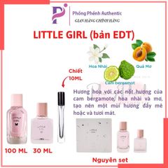 Nước hoa bé gái Zara các mùi EDT 50ml -100ml ( đủ bill ) - PHỒNG PHỀNH