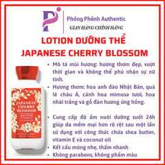 Dưỡng thể nước hoa Bath & Body Works  Body Lotion 236ml