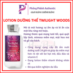 Dưỡng thể nước hoa Bath & Body Works  Body Lotion 236ml