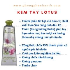 Kem dưỡng da tay Yves Rocher Hand Cream các loại fullsize 30ml - PHỒNG PHỀNH