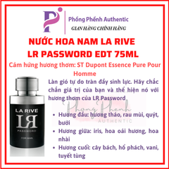 NƯỚC HOA NAM LA RIVE FOR MEN EDT CÁC MÙI MUA SALE