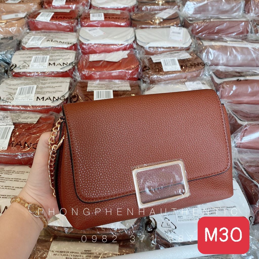 Túi xách Mango Auth vợt sale