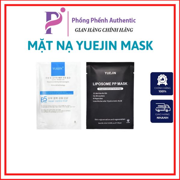 MẶT NẠ YUEJIN B5 REPAIR CONTROL EGF MASK, LIPOSOME PP MASK