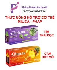 Thức uống giúp thải mỡ thừa, thải độc, hỗ trợ giảm cân Milical Pháp