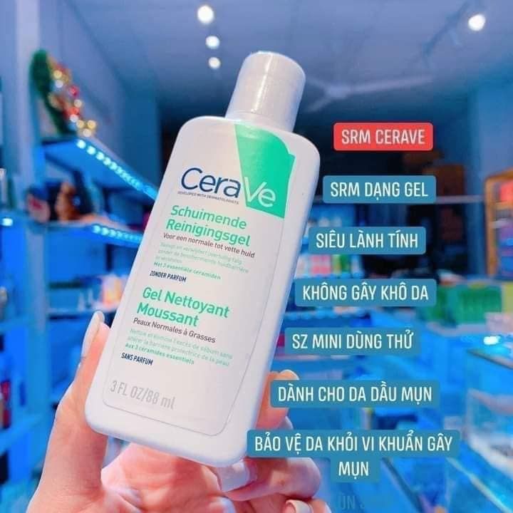 Sữa rửa mặt CeraVe Cleanser các size