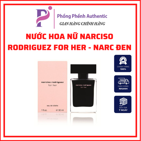 NƯỚC HOA NARCISO RODRIGUEZ EDT 30ML