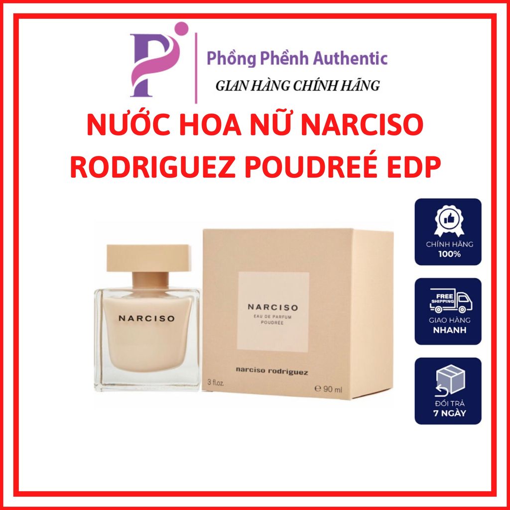 Nước hoa Nữ Narciso Rodriguez 90ml - 100ml đủ các mùi: Pure Musc, Cristal, Musc Noir Rose, Forever, For Her...