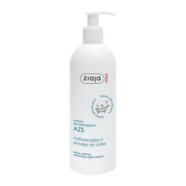 Nhũ Tương Dưỡng Ẩm Dịu Nhẹ Da Toàn Thân ZIAJA MED ATOPY AZS