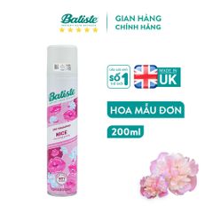 DẦU GỘI KHÔ BATISTE DRY SHAMPOO 200ML