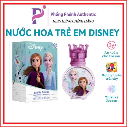 Nobox- NƯỚC HOA BÉ GÁI DISNEY FROZEN ELSA SEEK THE TRUTH EDT 30ML NO BOX