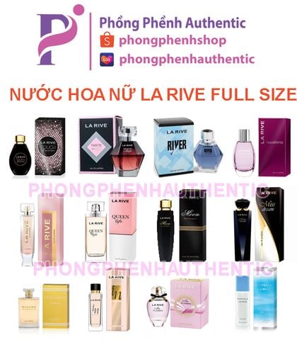 NƯỚC HOA NỮ LA RIVE FULL SIZE 75ML - 90ML