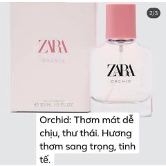 [30ML] Nước hoa Nữ ZARA các mùi mua sale