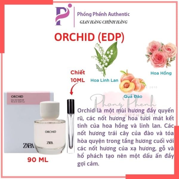 NƯỚC HOA NỮ ZARA CÁC MÙI BIG SIZE 90ML - 150ML