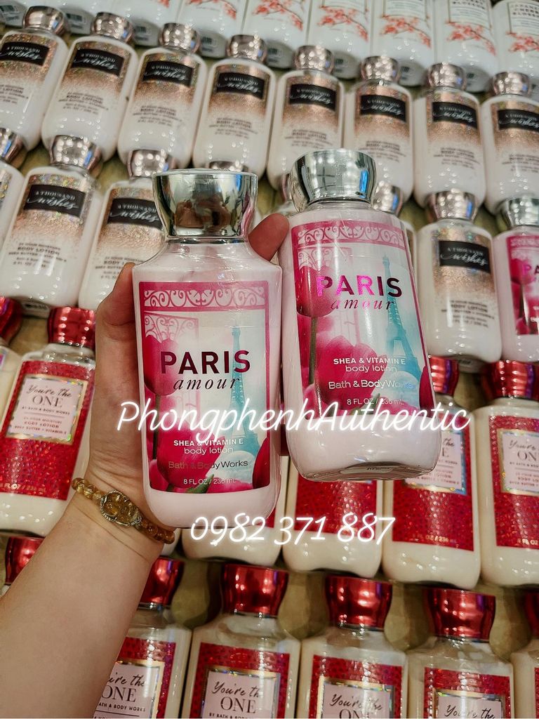 Dưỡng thể nước hoa Bath & Body Works  Body Lotion 236ml