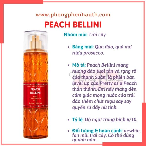 XỊT THƠM CƠ THỂ BATH & BODY WORKS BODY MIST 236ML