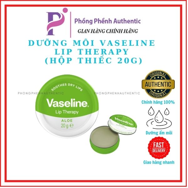 SON DƯỠNG VASELINE LIP THERAPY LIMITED EDITION DẠNG HŨ 20g
