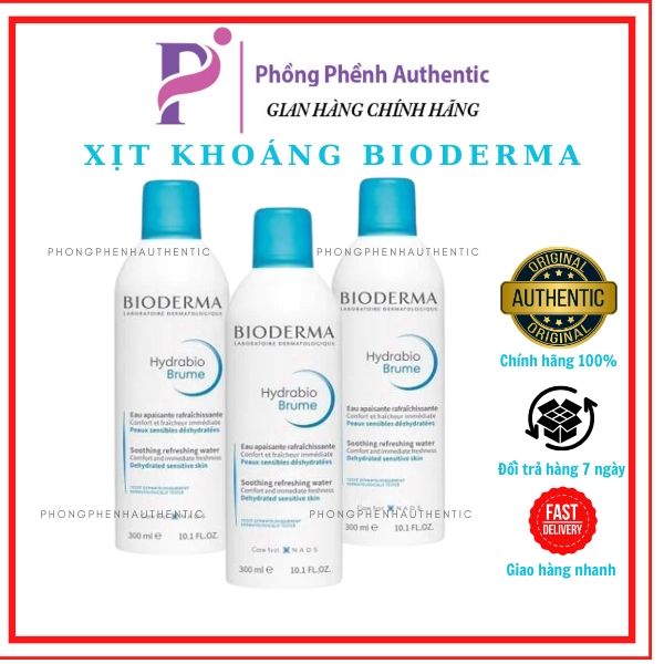 XỊT KHOÁNG BIODERMA HYDRABIO BRUME 300ML
