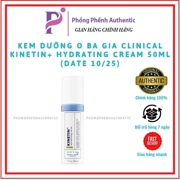 Kem Dưỡng Obagi Clinical Kinetin+ Hydrating Cream 50ml (DATE 1/26)