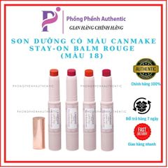 PHỒNG PHỀNH - Son dưỡng có màu chống nắng Canmake Stay-On Balm Rouge Nhật Bản