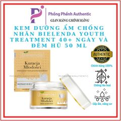 KEM DƯỠNG ẨM CHỐNG NHĂN NGÀY ĐÊM 40+ BIELENDA KURACJA MLODOSCI 50ML