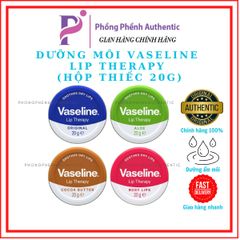 SON DƯỠNG VASELINE LIP THERAPY LIMITED EDITION DẠNG HŨ 20g