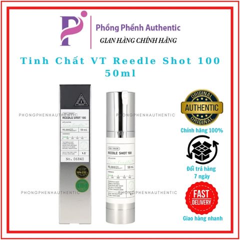 Tinh Chất Vi Kim Tái Tạo và Căng Bóng Da VT Reedle Shot 100 50ml