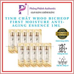 SAMPLE TINH CHẤT DƯỠNG KHỞI ĐẦU WHOO BICHEOP FIRSTCARE MOISTURE ANTI-AGING ESSENCE 8ML