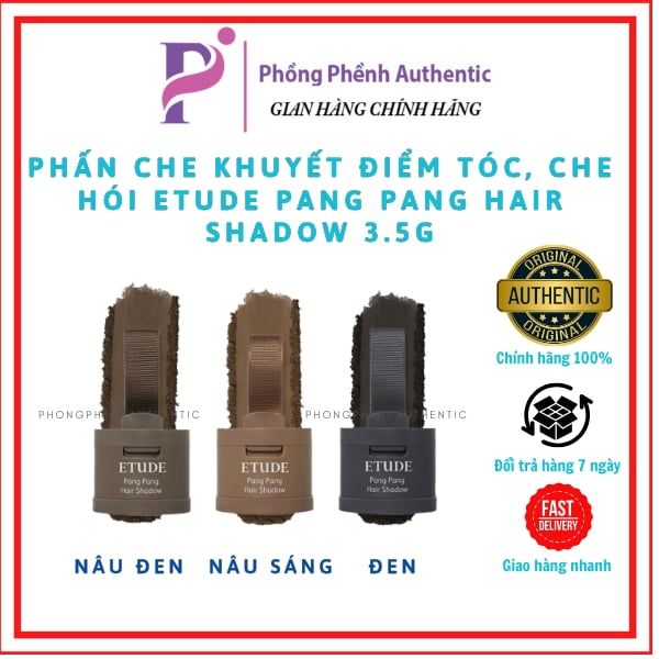 Phấn Che Khuyết Điểm Tóc, Che Hói ETUDE Pang Pang Hair Shadow 3.5g