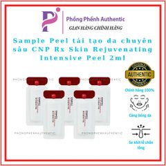 Peel CNP Rx Skin Rejuvenating Intensive 2ml Dưỡng Trắng Căng Bóng Mờ Thâm