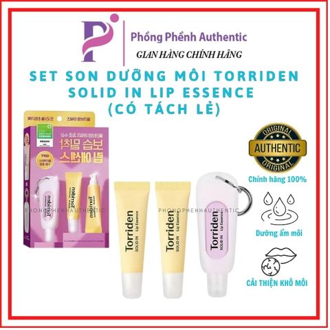 Son Dưỡng Môi Giảm Bong Tróc, Nứt Nẻ Torriden Solid In Ceramide Lip Essence