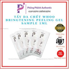 TẨY DA CHẾT WHOO BRINGTENING PEELING GEL SAMPLE 1ML