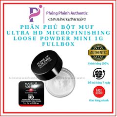 [MINI]PHẤN PHỦ DẠNG BỘT MUF ULTRA HD MICROFINISHING LOOSE POWDER mini 1g fullbox