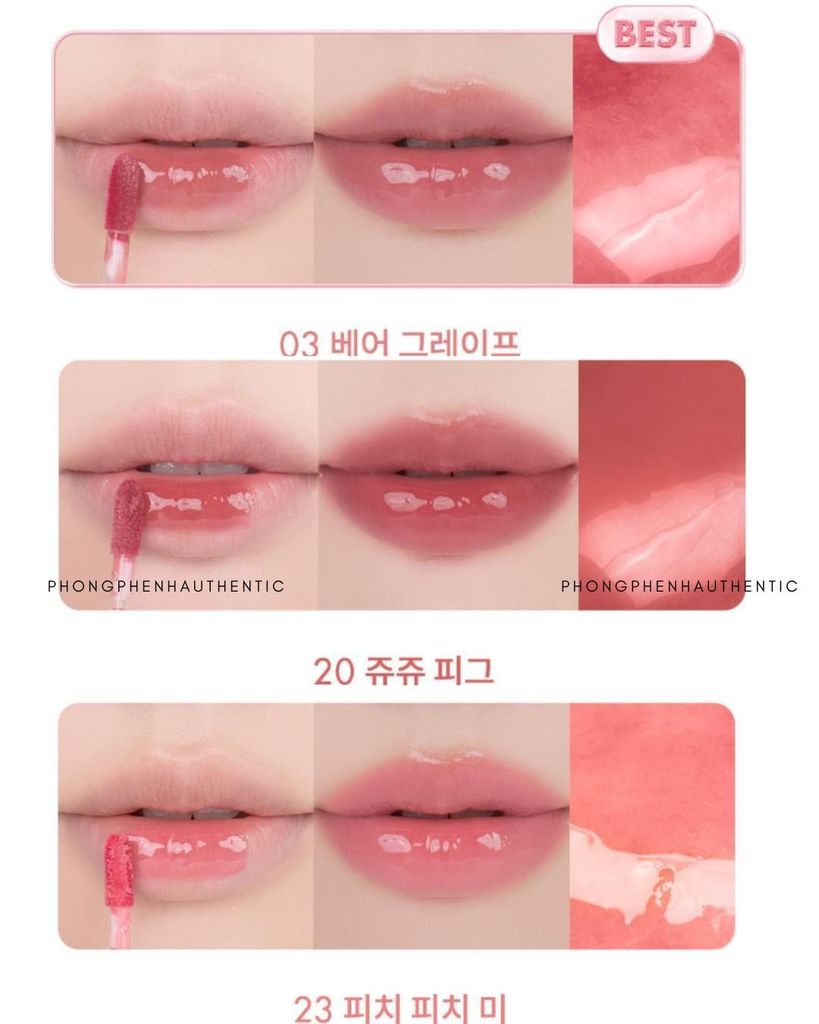 SON TINT BÓNG ROMAND THE JUICY LASTING TINT