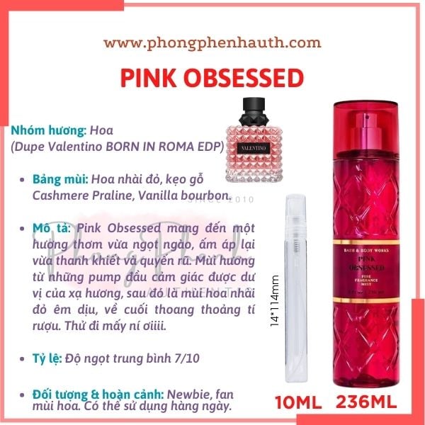 XỊT THƠM CƠ THỂ BATH & BODY WORKS BODY MIST 236ml DÒNG LUXURY