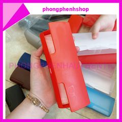 Hộp nhựa đựng kính - Nắp gập - Tặng kèm khăn lau kính _RANDOM MÀU
