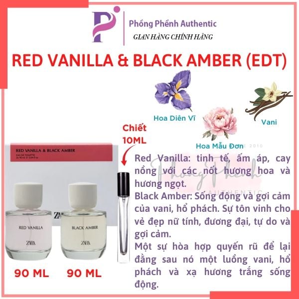 NƯỚC HOA NỮ ZARA CÁC MÙI BIG SIZE 90ML - 150ML