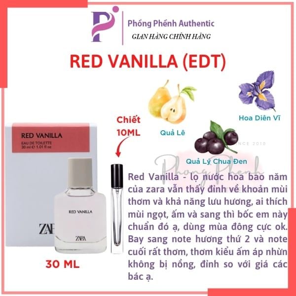 NƯỚC HOA NỮ ZARA CÁC MÙI BIG SIZE 90ML - 150ML