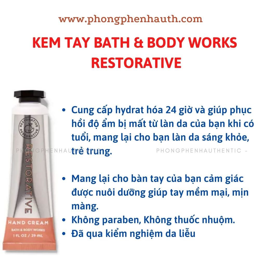 KEM DƯỠNG DA TAY BATH &BODY WORKS TUÝP 29ML